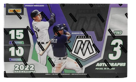 2022 Panini Mosaic Baseball (Hobby Box )