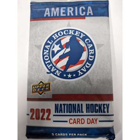 2022 Upper Deck National Hockey Card Day America (Löspaket)