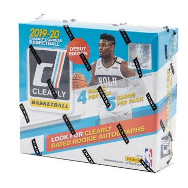 2019-20 Panini Clearly Donruss Basketball (Hobby Box)