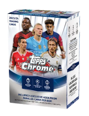 2023-24 Topps Chrome UEFA Club Competitions (Value Box)
