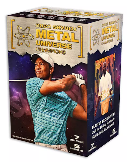 2022 Skybox Metal Universe Champions (Blaster Box)