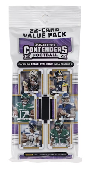 2022 Panini Contenders Football (Jumbo Value Pack)