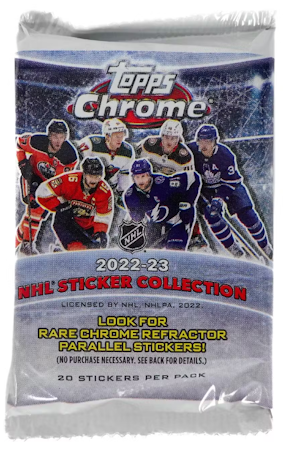 2022-23 Topps Chrome Hockey (Löspaket)