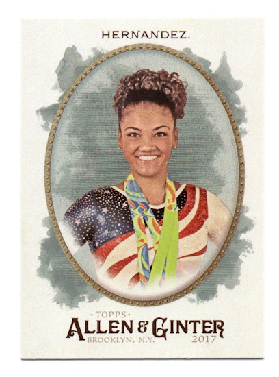2017 Topps Allen and Ginter Hot Box Foil #274 Laurie Hernandez (10-T9-OTHER)