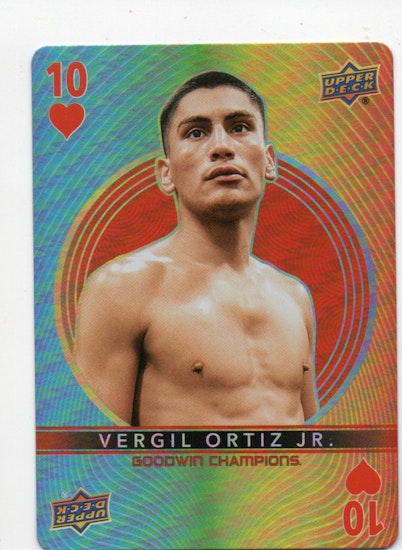 2022 Upper Deck Goodwin Champions Playing Cards #10H Vergil Ortiz Jr. (10-T7-OTHERS)