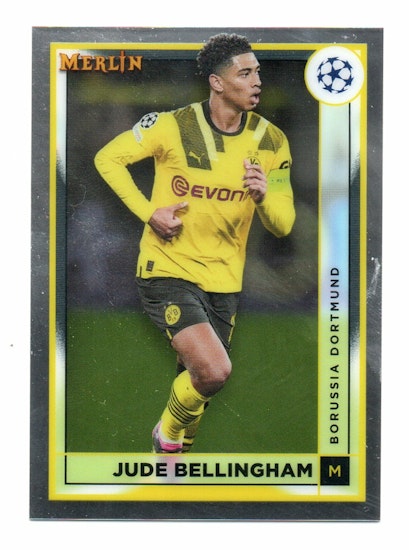 2022-23 Topps Merlin UEFA #29 Jude Bellingham (10-T3-DORTMUND)