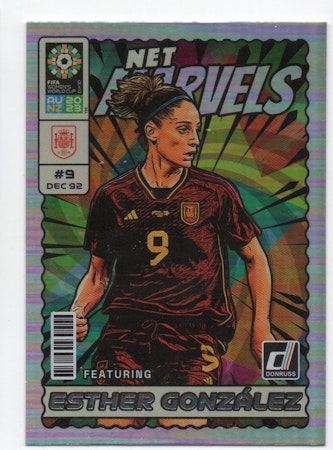 2023 Donruss Women's World Cup Net Marvels #20 Esther Gonzalez (10-T3-SPAIN)