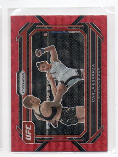 2023 Panini Prizm UFC Prizms Red #78 Carla Esparza (15-C9-UFC)