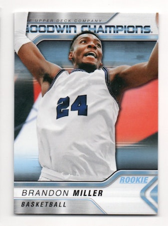 2023 Upper Deck Goodwin Champions #12 Brandon Miller (10-T3-NBA) (2)