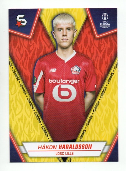2023-24 Topps Superstars #179 Hakon Haraldsson (10-T4-LILLE)