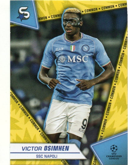 2023-24 Topps Superstars #160 Victor Osimhen (10-T4-NAPOLI)