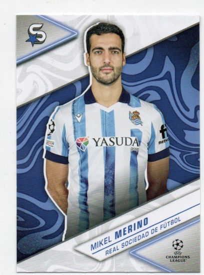 2023-24 Topps Superstars #145 Mikel Merina (10-T6-REALSOCIEDAD)