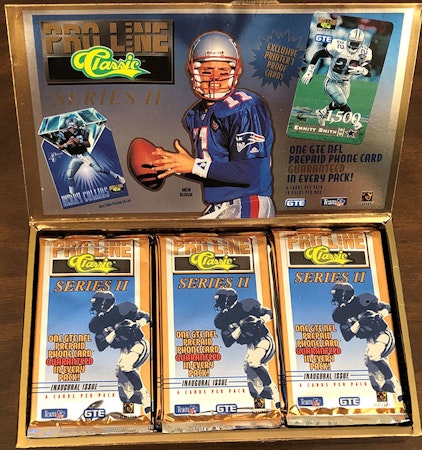 1995 Classic Pro Line Series Football 2 Box (Löspaket)