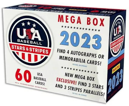 2023 Panini USA Stars & Stripes Baseball (Mega Box)