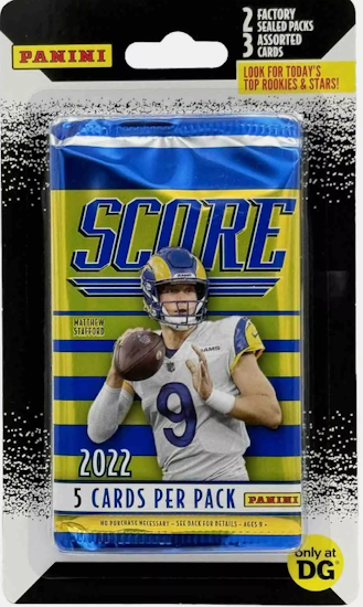 2022 Panini Score Football (MJH Hanger Pack)