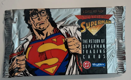 1993 SkyBox DC Return of Superman (Löspaket)