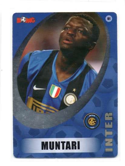 2008 Swedish Boing Magazine #61 Sulley Muntari (10-U1-INTERNAZIONALE)