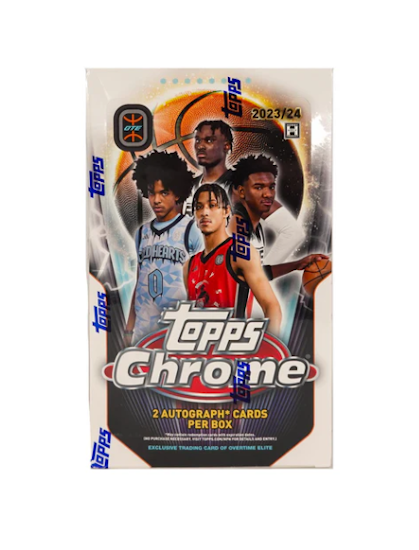 2023-24 Topps Chrome Overtime Elite Basketball (Hobby Box)