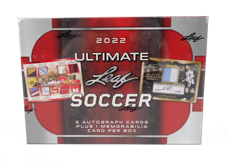 2022 Leaf Ultimate Soccer (Hobby Box)