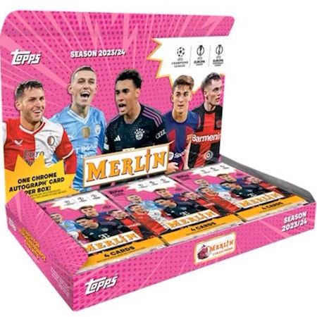 2023-24 Topps Merlin UEFA Club Competitions (Hobby Box)