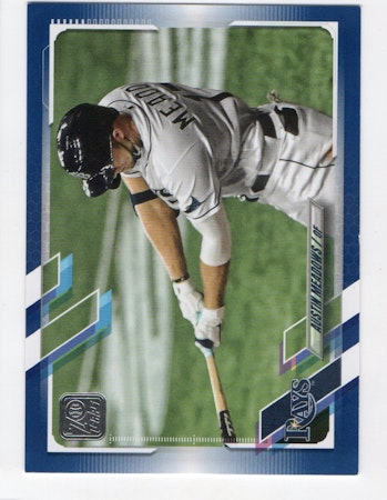 2021 Topps Walmart Royal Blue #86 Austin Meadows (12-U4-MLBRAYS)