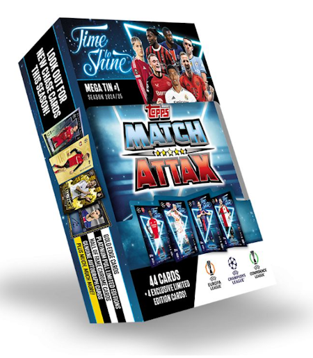 2024-25 Topps Match Attax (Mega Tin #1 - Blue)