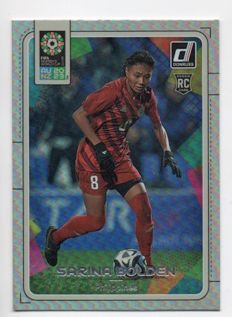 2023 Donruss Women's World Cup Silver #144 Sarina Bolden (15-U6-PHILIPPINES)