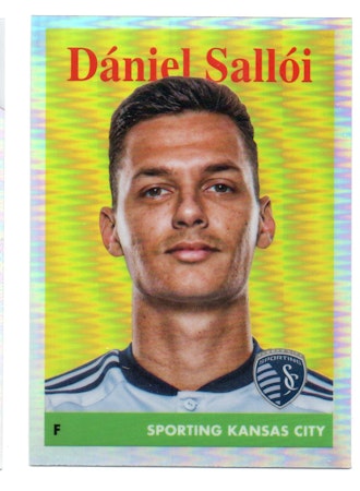 2023 Topps Chrome MLS '58 Topps #58T16 Daniel Salloi (15-U11-SPORTINGKANSASCITY)