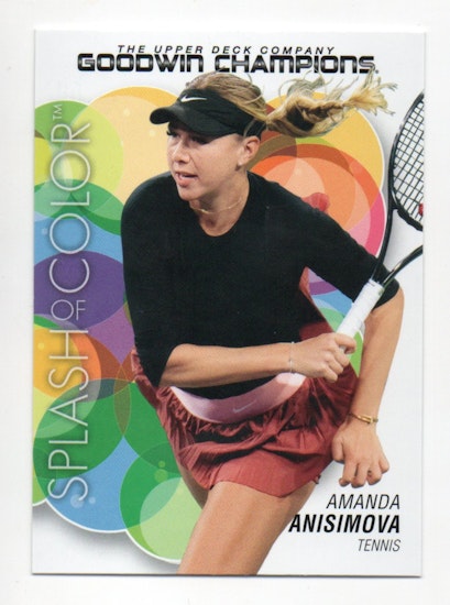 2023 Upper Deck Goodwin Champions #146 Amanda Anisimova SC (20-T3-TENNIS)
