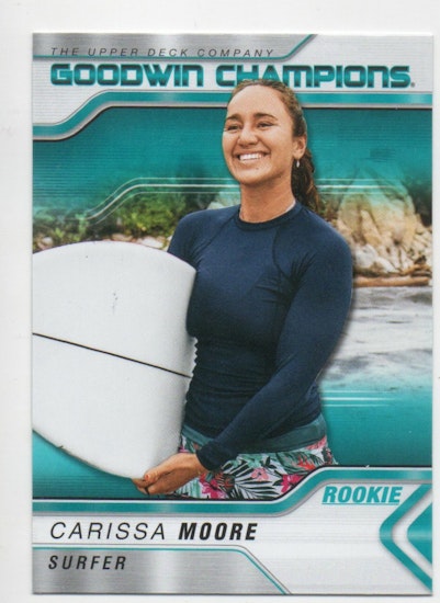 2023 Upper Deck Goodwin Champions Turquoise #54 Carissa Moore (15-S14-OTHERS)