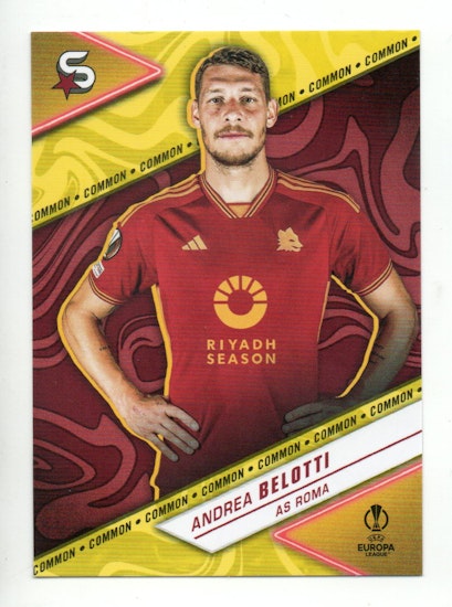 2023-24 Topps Superstars #18 Andrea Belotti (10-T4-ASROMA)