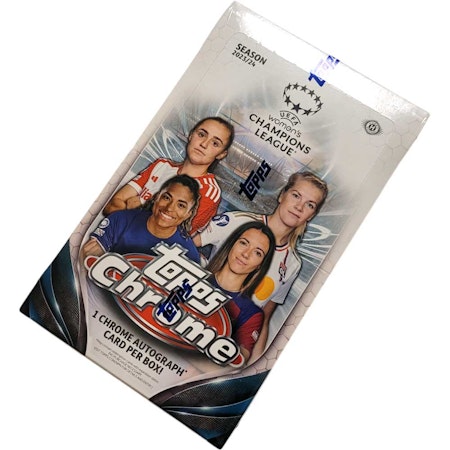 2023-24 Topps Chrome UEFA Women's Champions League (Hobby Box)