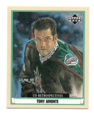 2002-03 UD Artistic Impressions Retrospectives #R67 Tony Amonte (10-W1-COYOTES)