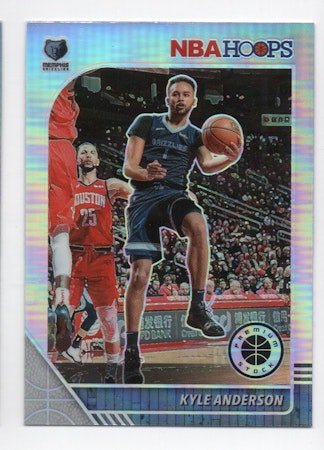 2019-20 Hoops Premium Stock Prizms Silver #275 Kyle Anderson (12-W1-NBAGRIZZLIES)