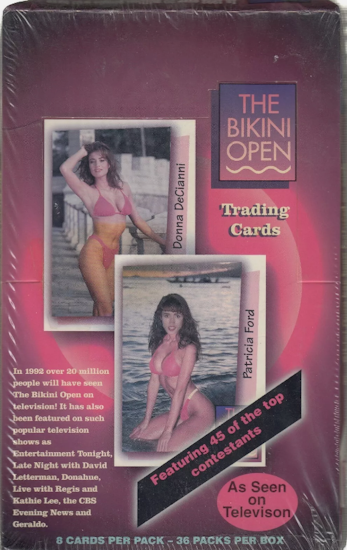 1992 The Bikini Open Trading Cards (36-pack Box)