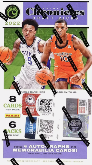 2022-23 Panini Chronicles Draft Picks Basketball (Hobby Box)