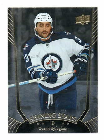 2016-17 Upper Deck Shining Stars #SS4 Dustin Byfuglien (10-W4-NHLJETS)