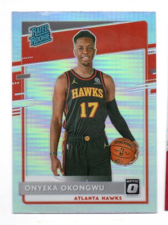 2020-21 Donruss Optic Holo #156 Onyeka Okongwu RR (15-V13-NBAHAWKS)