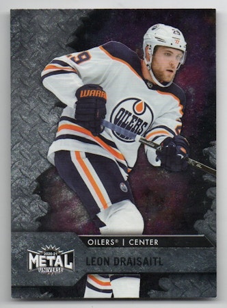 2020-21 Metal Universe #29 Leon Draisaitl (10-W2-OILERS)