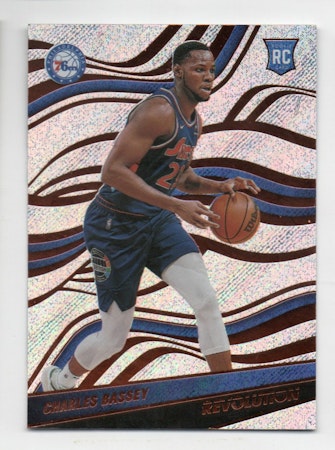 2021-22 Panini Revolution #148 Charles Bassey RC (15-W4-NBA76ERS)