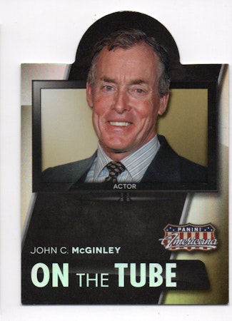 2015 Panini Americana On the Tube Modern Gold #3 John C. McGinley (20-W7-OTHERS)