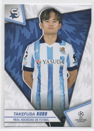 2023-24 Topps Superstars #142 Takefusa Kubo (10-W3-REALSOCIEDAD)