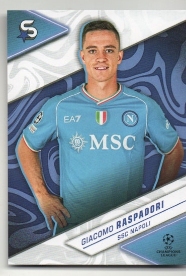 2023-24 Topps Superstars #162 Giacomo Raspadori (10-W3-NAPOLI)