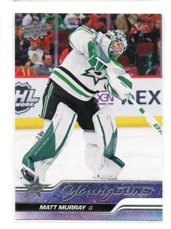 2023-24 Upper Deck #463 Matt Murray YG RC (30-W6-NHLSTARS) (2)