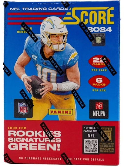 2024 Panini Score Football (6-Pack Blaster Box)