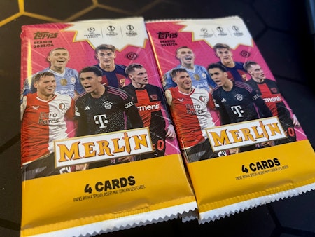 2023-24 Topps Merlin UEFA Club Competitions (Hobby Pack)