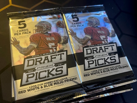 2015 Panini Prizm Collegiate Draft Picks Football (Hobby Pack)
