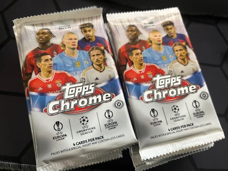 2023-24 Topps UEFA Club Competitions Chrome (Hobby Pack)