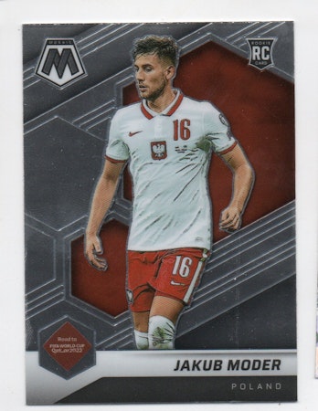 2021-22 Panini Mosaic Road to the FIFA World Cup Qatar #48 Jakub Moder (10-X1-POLAND)