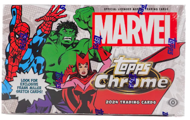 2024 Topps Marvel Chrome (Hobby Box)